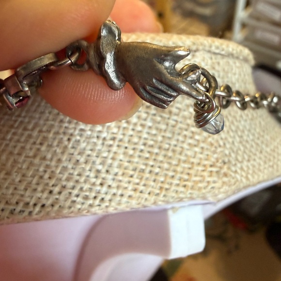 Chic Silver Vintage Multicolor Necklace - Picture 8 of 9